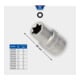 Brilliant Tools Bussola E Torx 3/8"-1