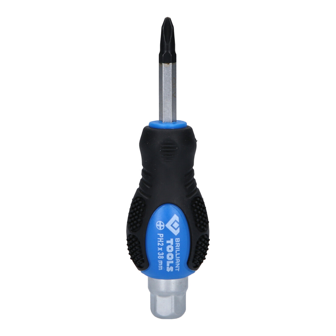 Brilliant Tools Cacciavite a croce con calotta di percussione, PH2