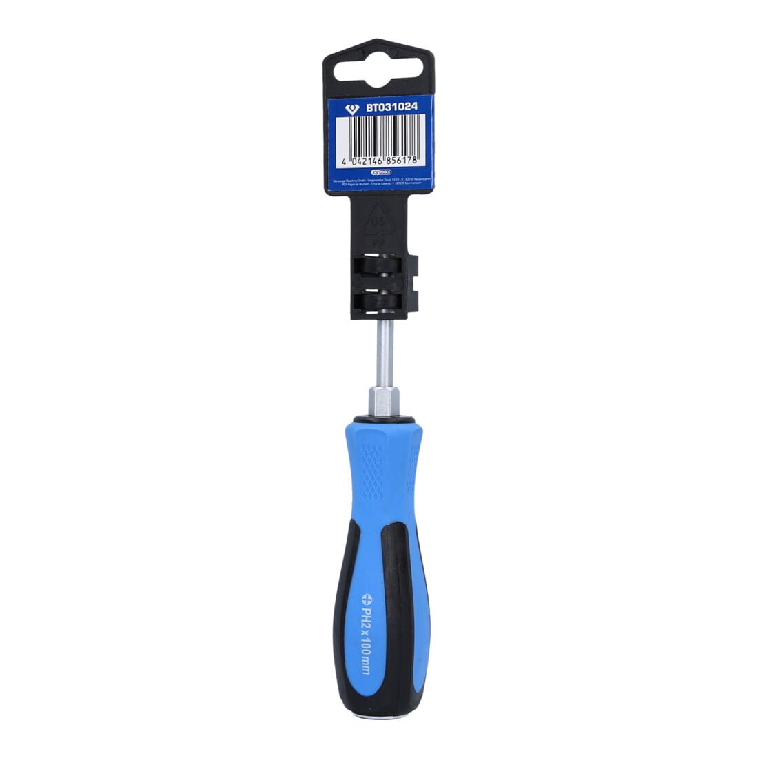 Brilliant Tools Cacciavite a croce con calotta di percussione, PH2x100mm