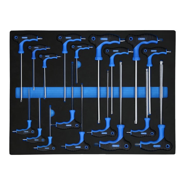 Brilliant Tools Chariot d’atelier avec 7 tiroirs et 473 outils