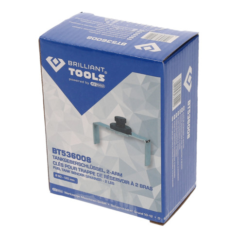 Brilliant Tools Chiave bocchettone per serbatoio, 2 bracci