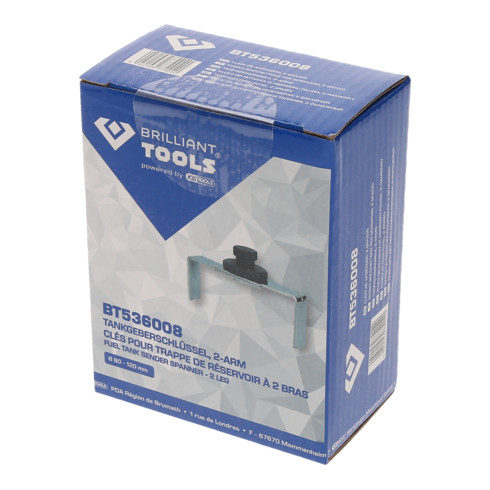 Brilliant Tools Chiave bocchettone per serbatoio, 2 bracci