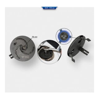 Brilliant Tools Chiave universale per bocchettone serbatoio