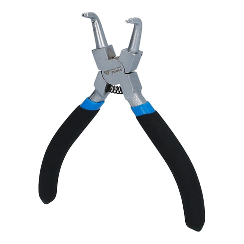 Brilliant Tools Circlip tang voor binnenste circlips, gebogen, 125 mm