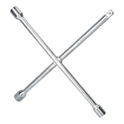 Brilliant Tools Clé en croix pour roues, 1/2" x 17 x 19 x 22 mm