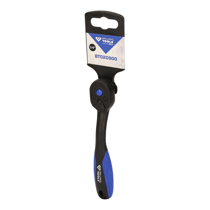 Brilliant Tools Cliquet réversible 1/4 pouce