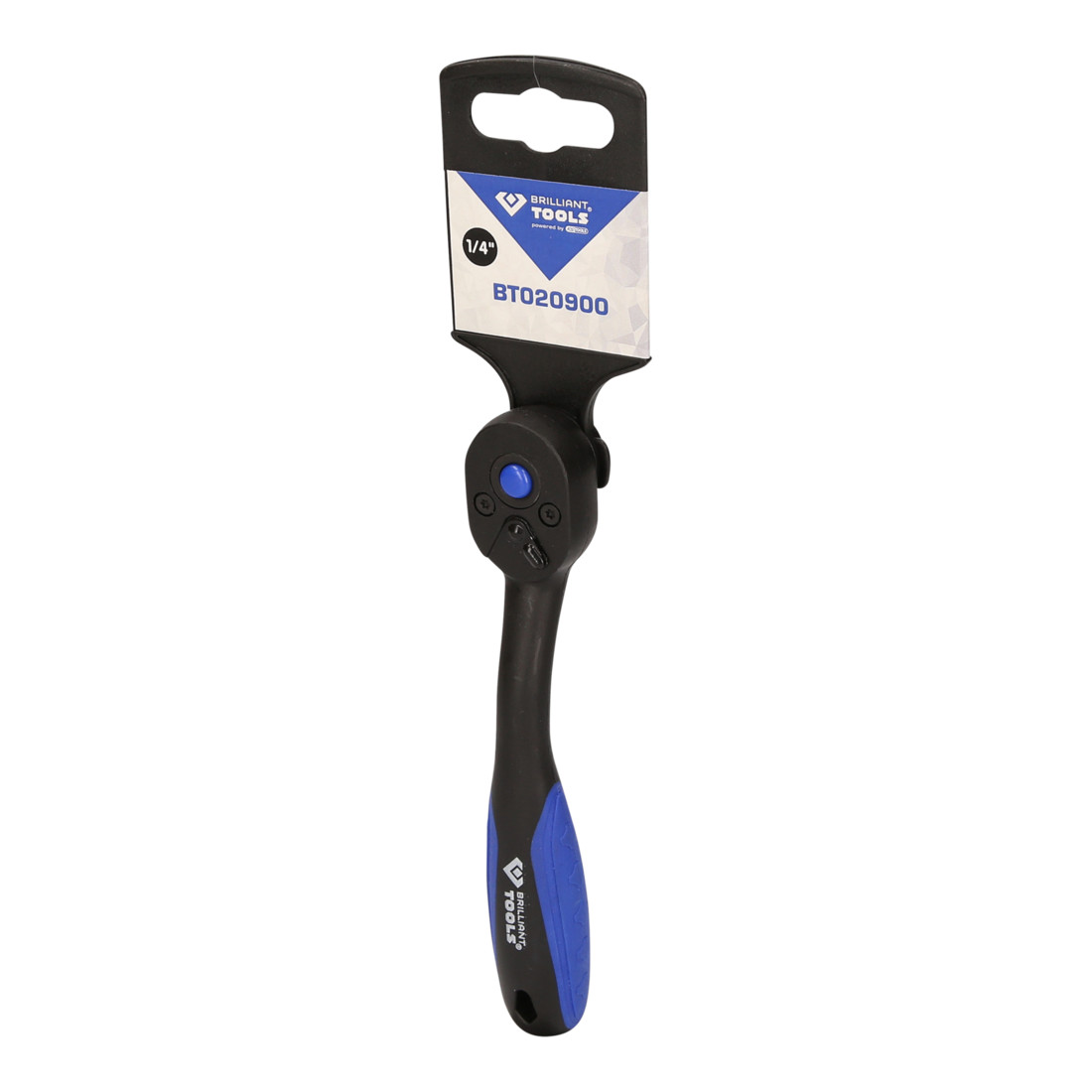Brilliant Tools Cliquet réversible 1/4 pouce