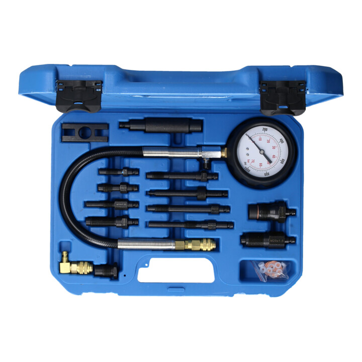 Brilliant Tools Coffret de contrôle de compression pour moteurs diesel, 15 pcs
