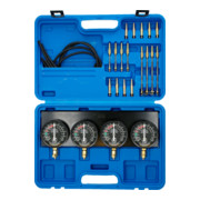 Brilliant Tools Coffret de test d'injecteurs avec 4 manomètres, 26 pcs-4