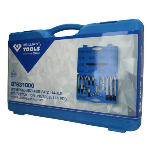 Brilliant Tools Coffret d'extrateur universel, 14 pcs