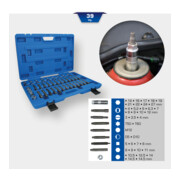 Brilliant Tools Coffret d’outils pour amortisseur, 39 pcs