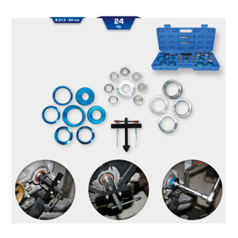 Brilliant Tools Coffret d’outils pour joints à lèvre, 24 pcs