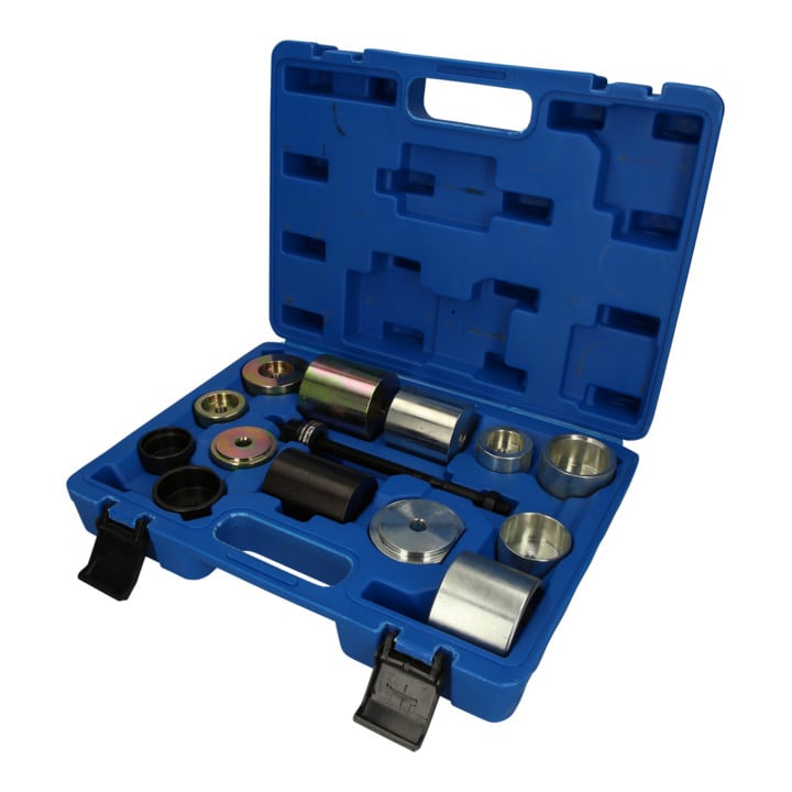 Brilliant Tools Coffret d'outils pour silent-blocs, pour BMW, 14 pcs pour E36, E46, E38, E39, E60, E61, E31, E90, E91