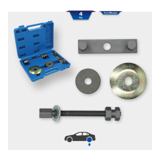 Brilliant Tools Coffret d’outils pour silent-blocs, pour Ford Mondeo, 4 pcs