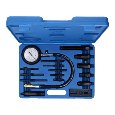 Brilliant Tools Compressietesterset voor dieselmotoren, 18-dlg