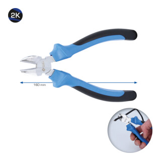 Brilliant Tools Coupe-câbles diagonal 160 mm