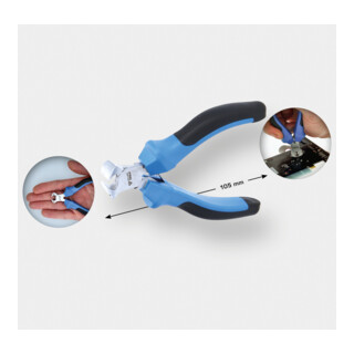 Brilliant Tools Coupe-fil de précision pour mécanique fine