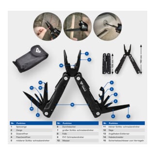 Brilliant Tools Cutter et pince multifonction