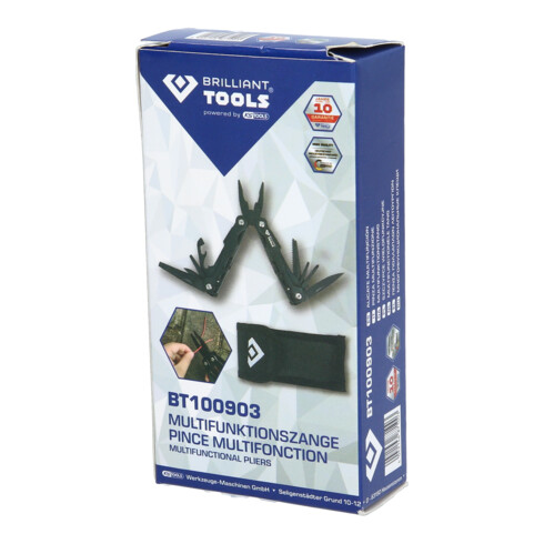 Brilliant Tools Cutter et pince multifonction