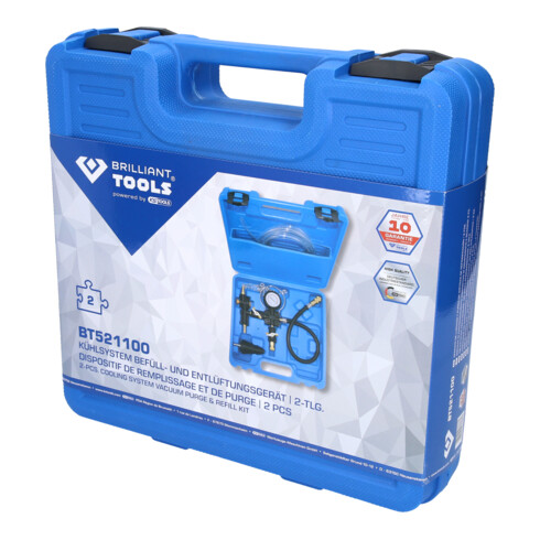Brilliant Tools Dispositif de remplissage et de purge, 4 pcs
