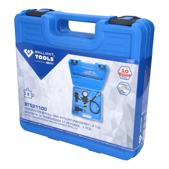 Brilliant Tools Dispositif de remplissage et de purge, 4 pcs