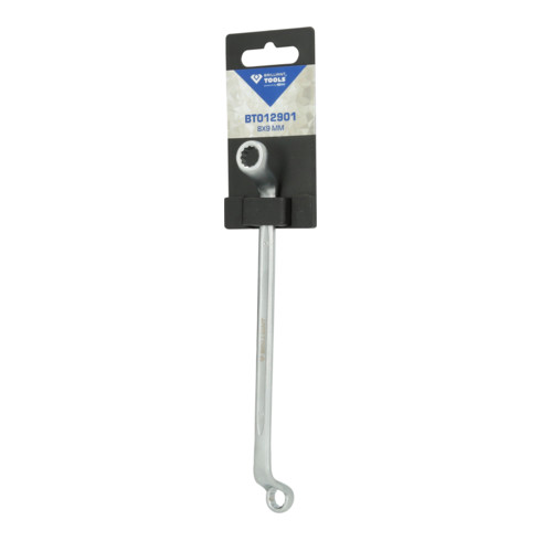 Brilliant Tools Doppel-Ringschlüssel, gekröpft