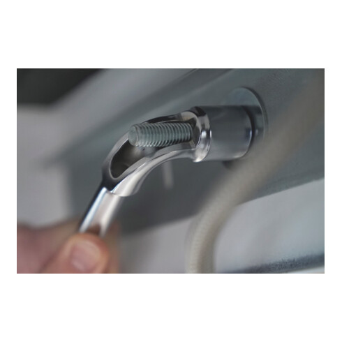 Brilliant Tools Doppel-Steckschlüssel, gekröpft, 11 mm