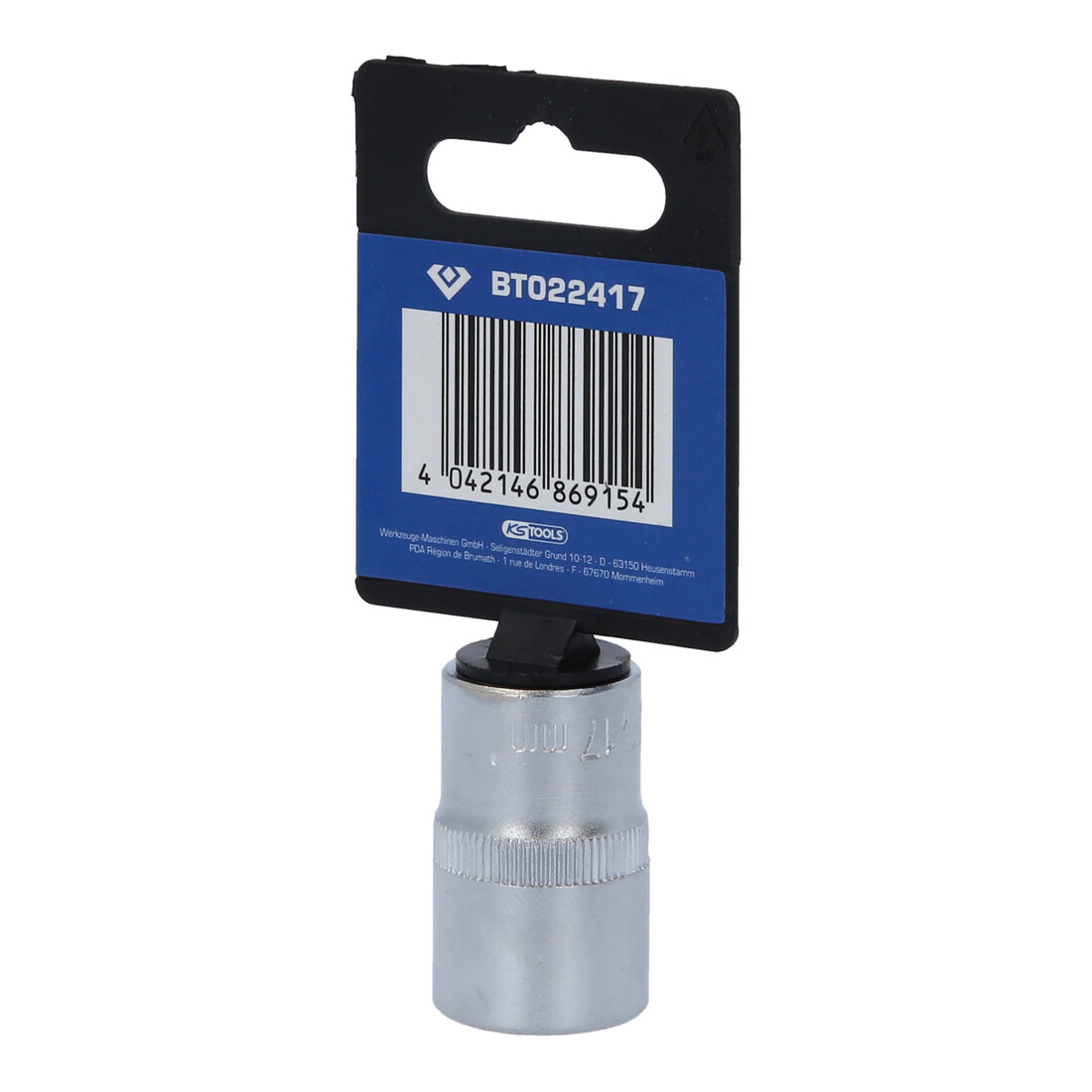 Brilliant Tools Douille 1/2" 12 pans, 17 mm