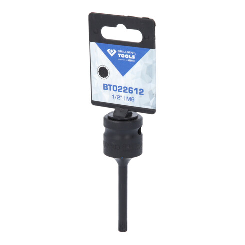 Brilliant Tools Douille 1/2" Kraft-Bit XZN M6
