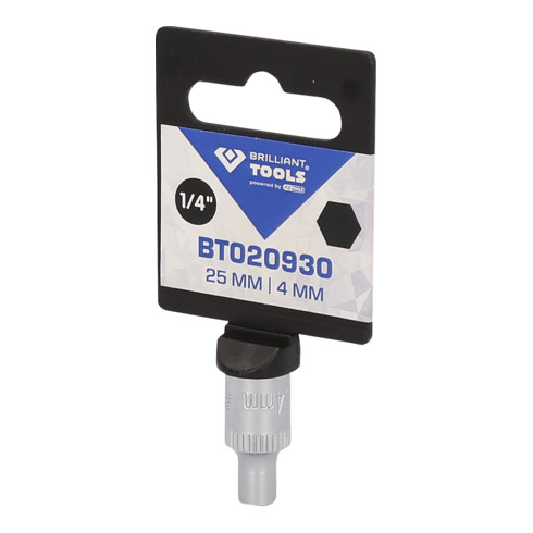 Brilliant Tools - Douille hexagonale de 1/4 de pouce