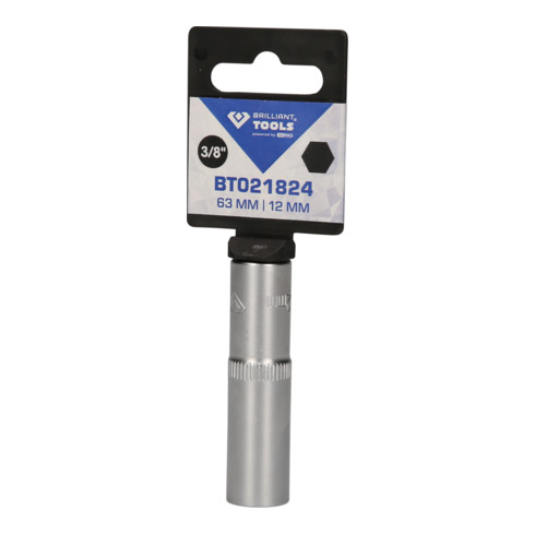 Brilliant Tools 3/8 pouce à douille hexagonale, version longue
