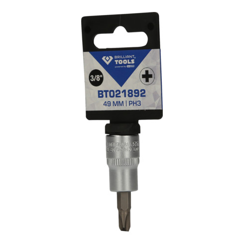 Brilliant Tools Douille cruciforme PH 3/8", PH3