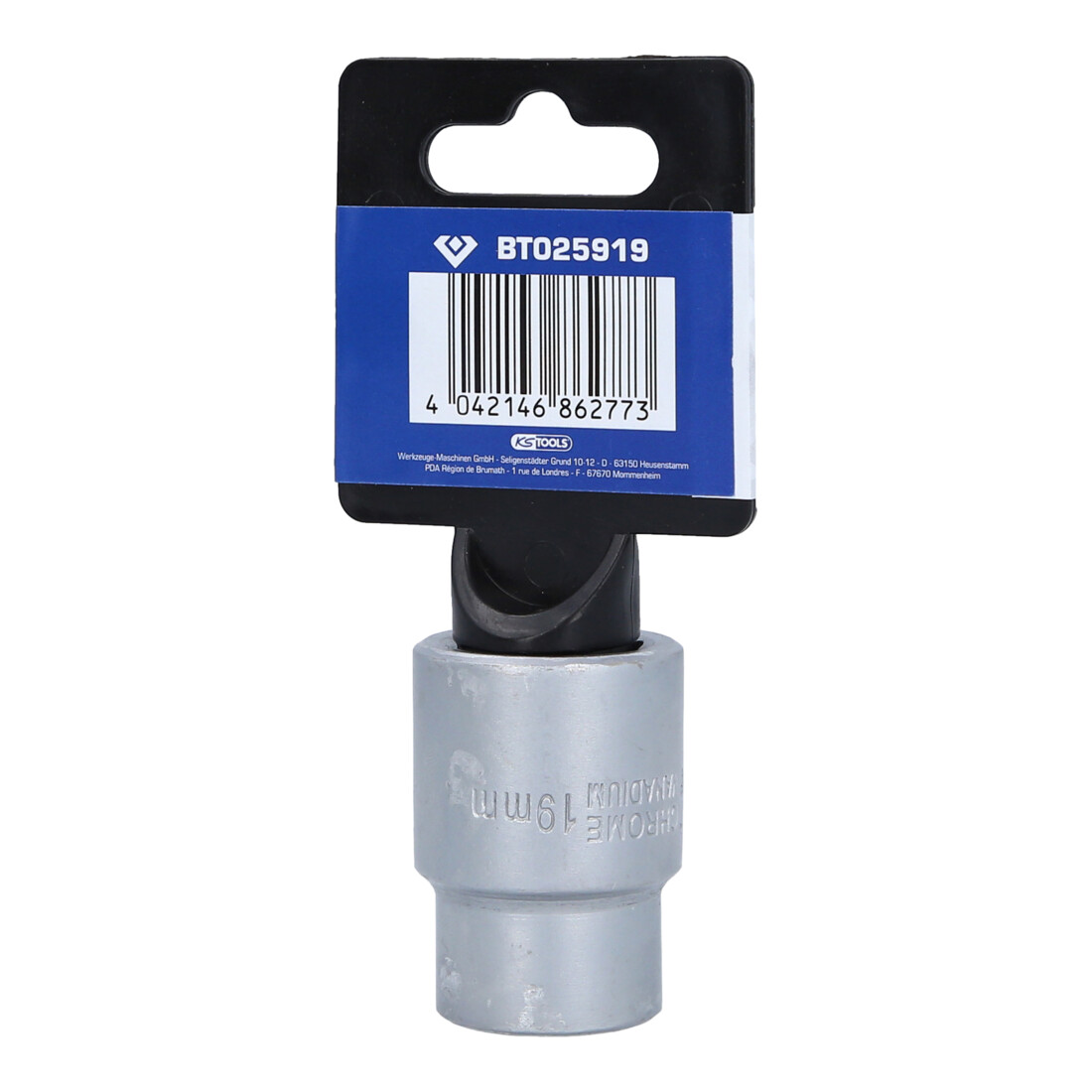 Brilliant Tools Douille hexagonale 3/4", 19 mm