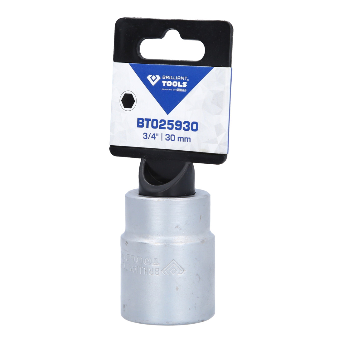 Brilliant Tools Douille hexagonale 3/4", 30 mm