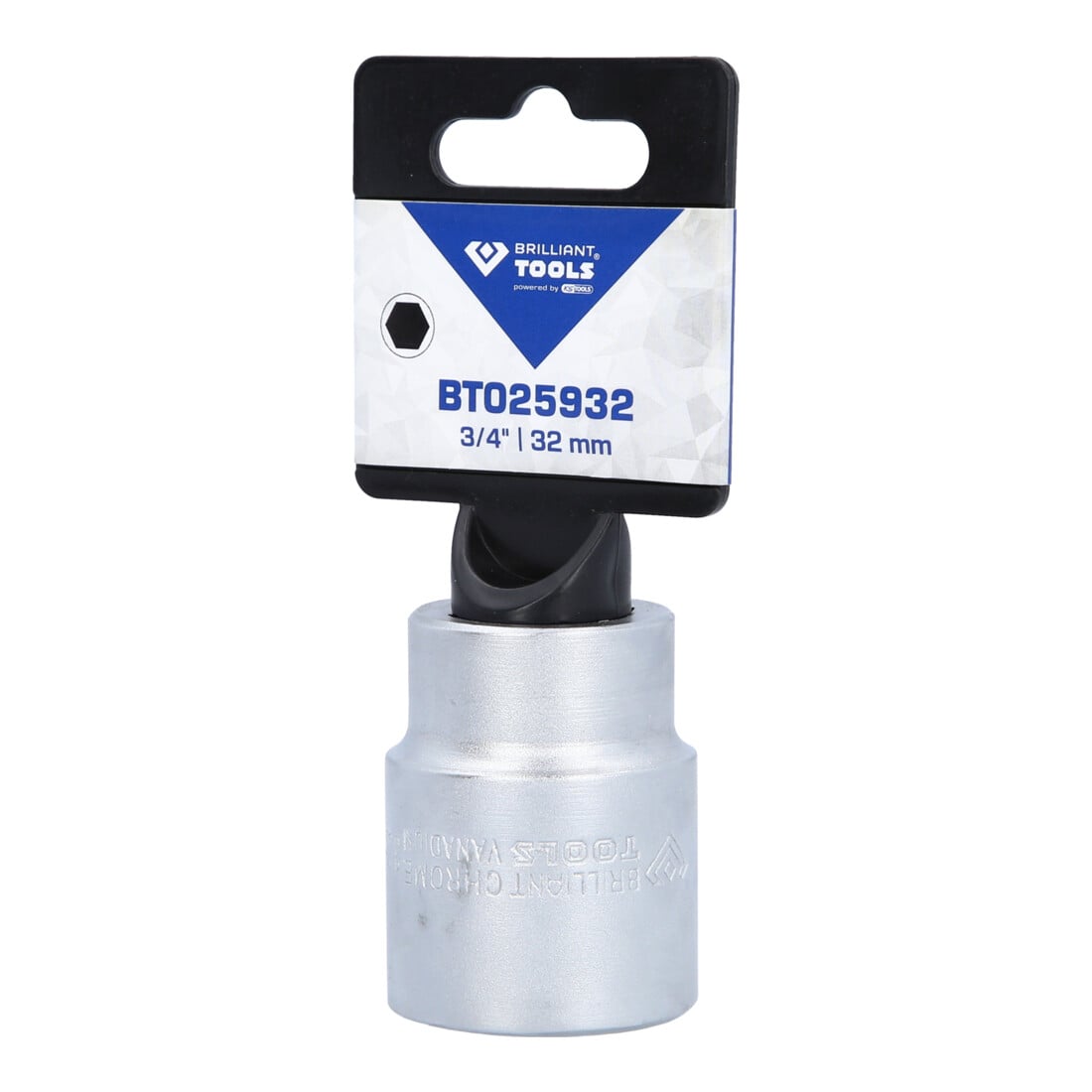 Brilliant Tools Douille hexagonale 3/4", 32 mm