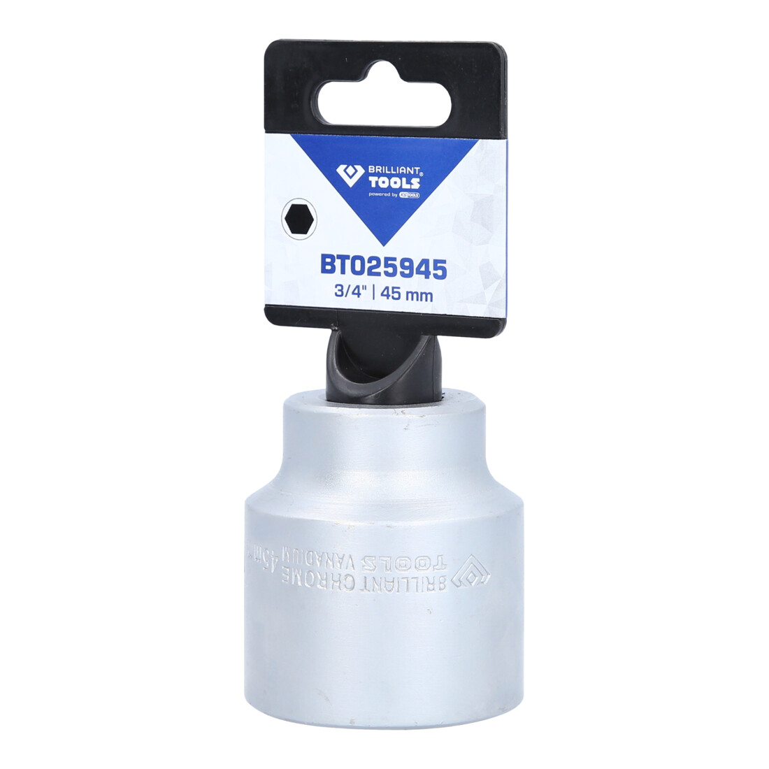 Brilliant Tools Douille hexagonale 3/4", 45 mm