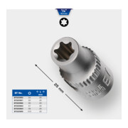 Brilliant Tools 1/4 pouce Torx E socket