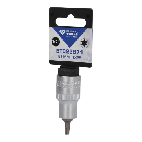 Brilliant Tools 1/2 pouce TX bit socket