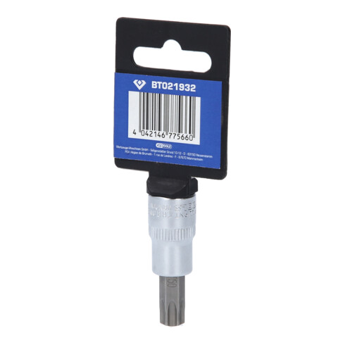 Brilliant Tools Douille de 3/8 pouces pour mèches TX, avec trou d'extrémité