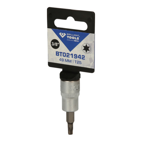Brilliant Tools 3/8 pouce TX bit socket