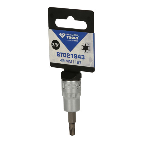 Brilliant Tools 3/8 pouce TX bit socket