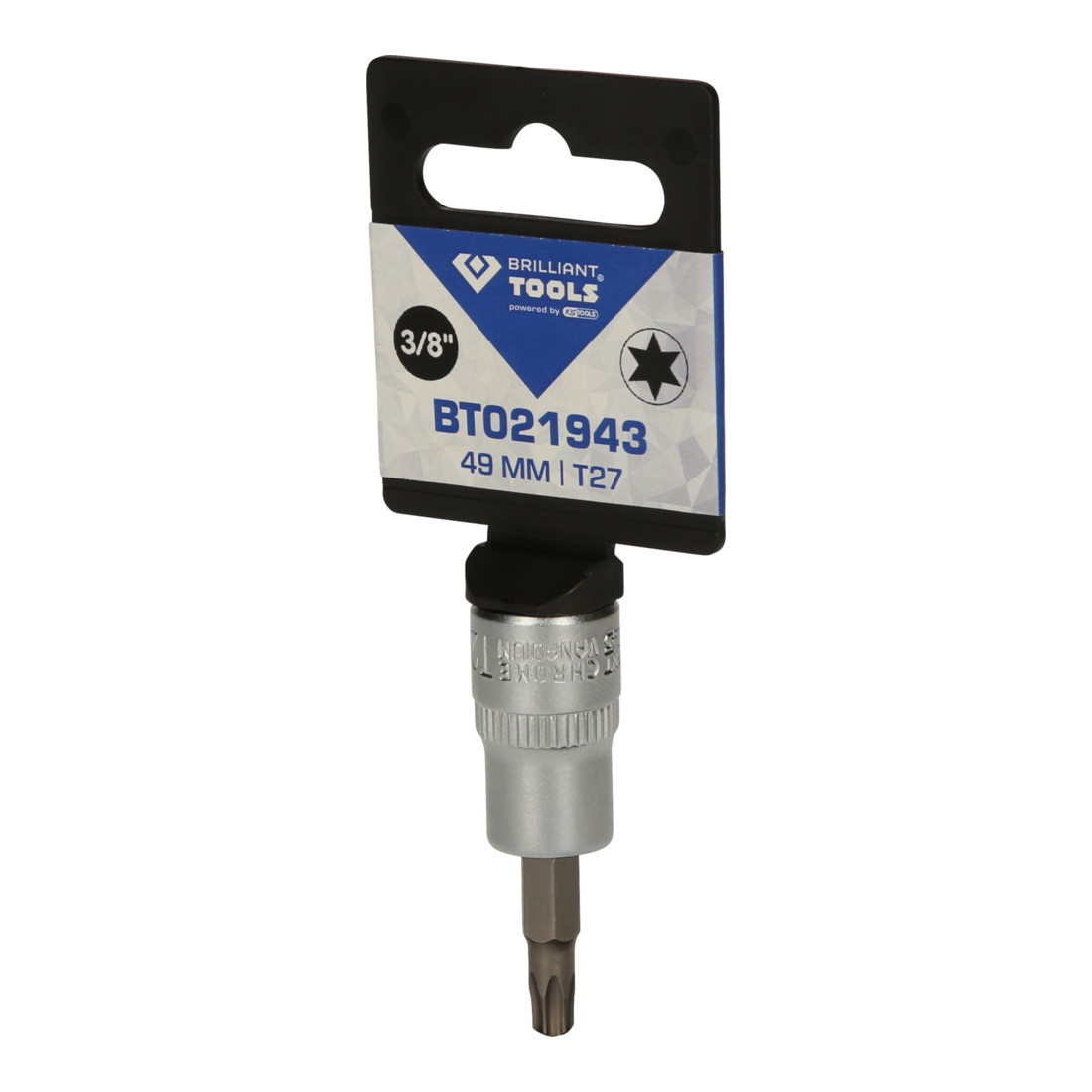 Brilliant Tools 3/8 pouce TX bit socket