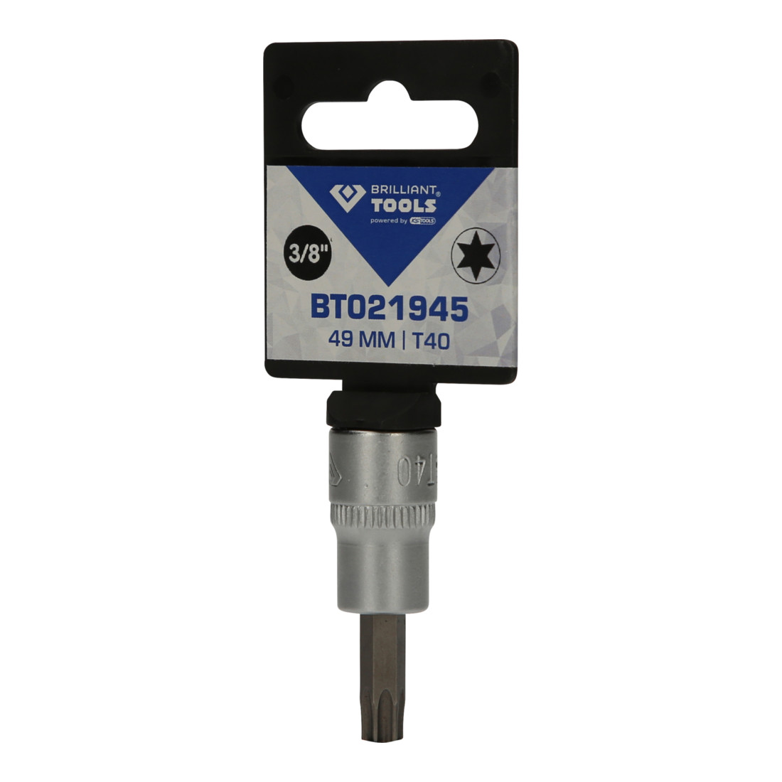 Brilliant Tools 3/8 pouce TX bit socket
