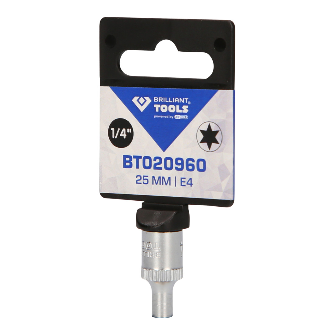 Brilliant Tools 1/4 pouce TX E socket