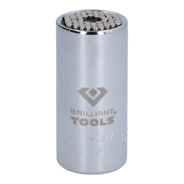 Brilliant Tools Douille universelle 3/8", 7 - 19 mm