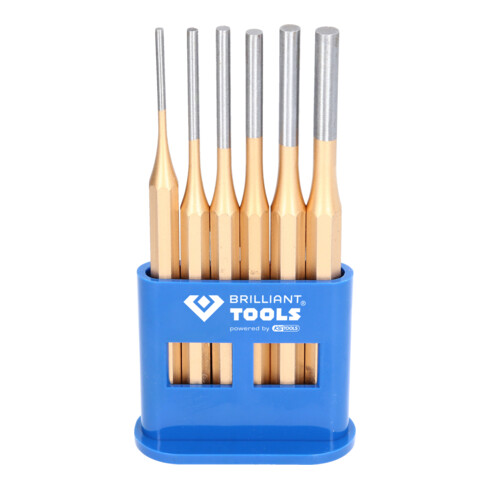 Brilliant Tools Drevelset, 6 dlg