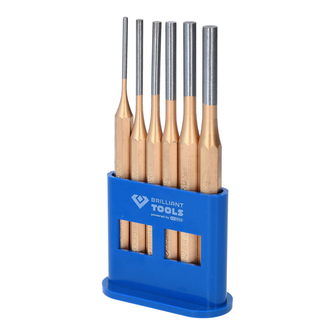 Brilliant Tools Drevelset, 6 dlg