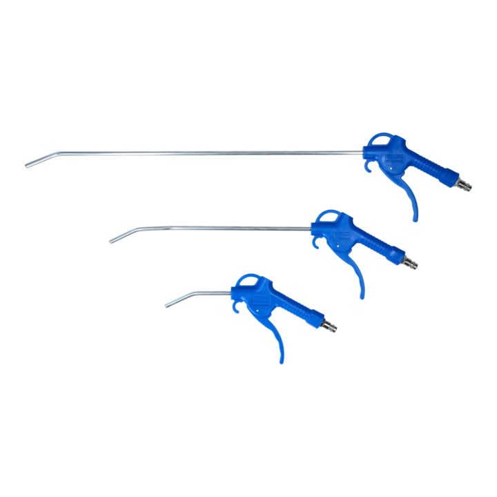 Brilliant Tools Druckluft-Ausblaspistolen-Satz, 3-tlg, 95 - 510 mm