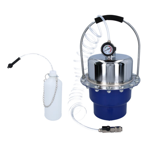 Brilliant Tools Druckluft-Bremsentlüftungsgerät mit Auffangflasche