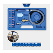 Brilliant Tools Druckluft-Stiftschleifer-Satz, 16-tlg